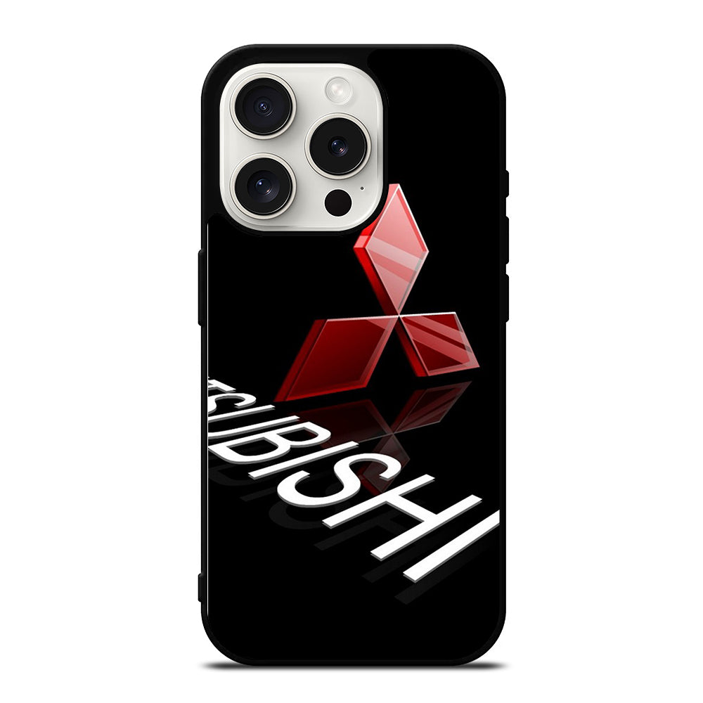 MITSUBISHI MOTORS 3D LOGO iPhone 15 Pro Case Cover