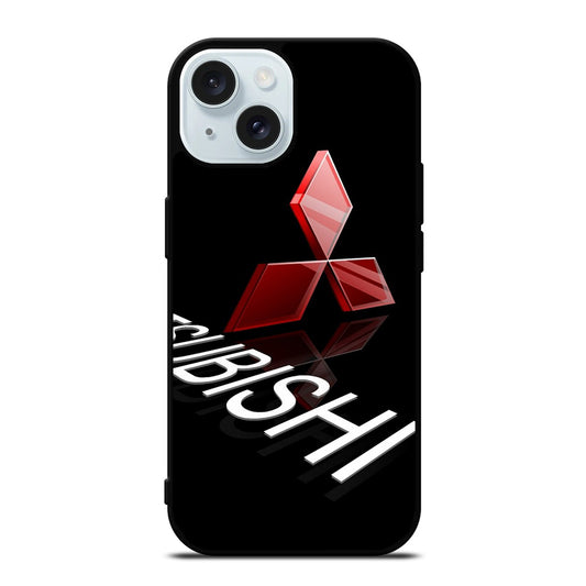 MITSUBISHI MOTORS 3D LOGO iPhone 15 Case Cover