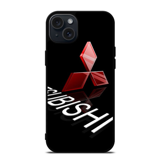 MITSUBISHI MOTORS 3D LOGO iPhone 15 Plus Case Cover
