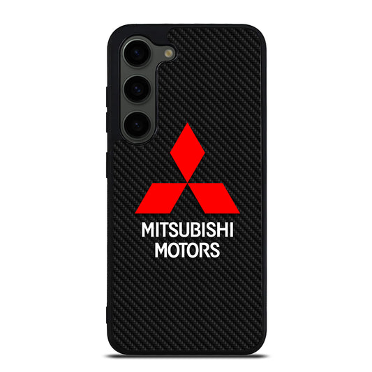 MITSUBISHI MOTORS CARBON LOGO Samsung Galaxy S23 Plus Case Cover