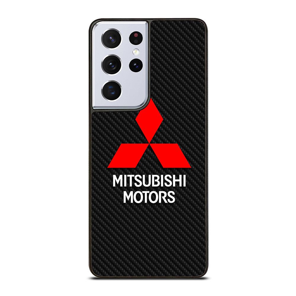 MITSUBISHI MOTORS CARBON LOGO Samsung Galaxy S21 Ultra Case Cover
