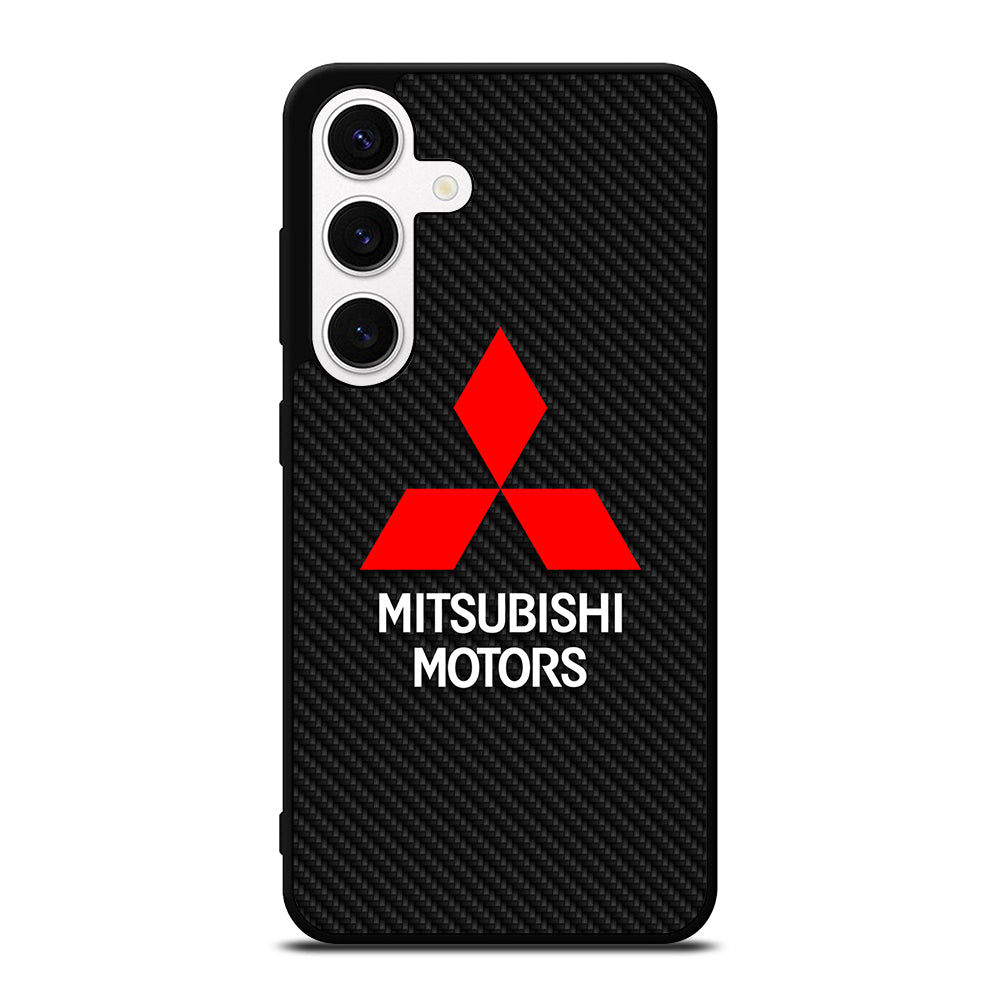 MITSUBISHI MOTORS CARBON LOGO Samsung Galaxy S24 Case Cover