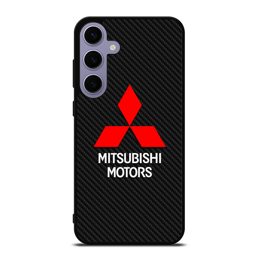 MITSUBISHI MOTORS CARBON LOGO Samsung Galaxy S24 Plus Case Cover