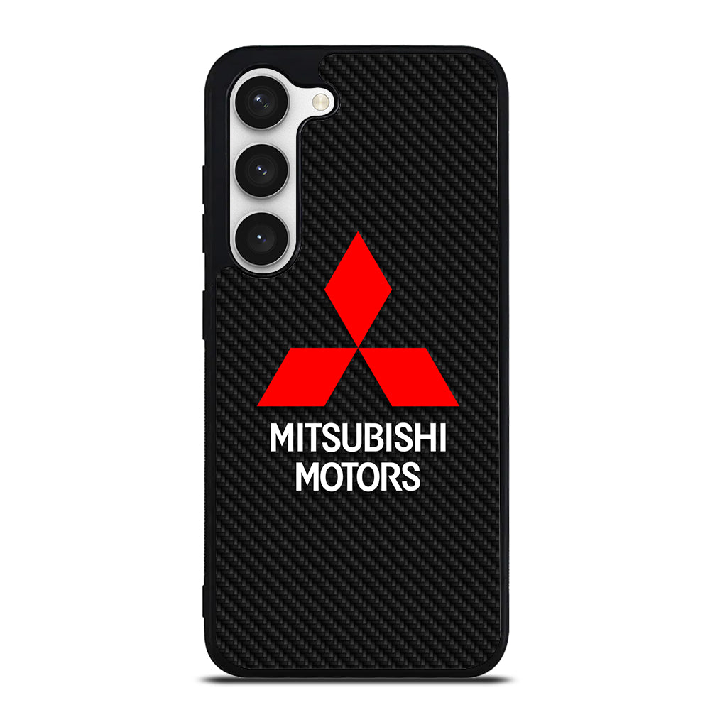 MITSUBISHI MOTORS CARBON LOGO Samsung Galaxy S23 Case Cover