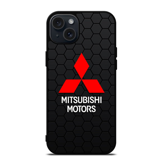 MITSUBISHI MOTORS HEXSAGON LOGO iPhone 15 Plus Case Cover