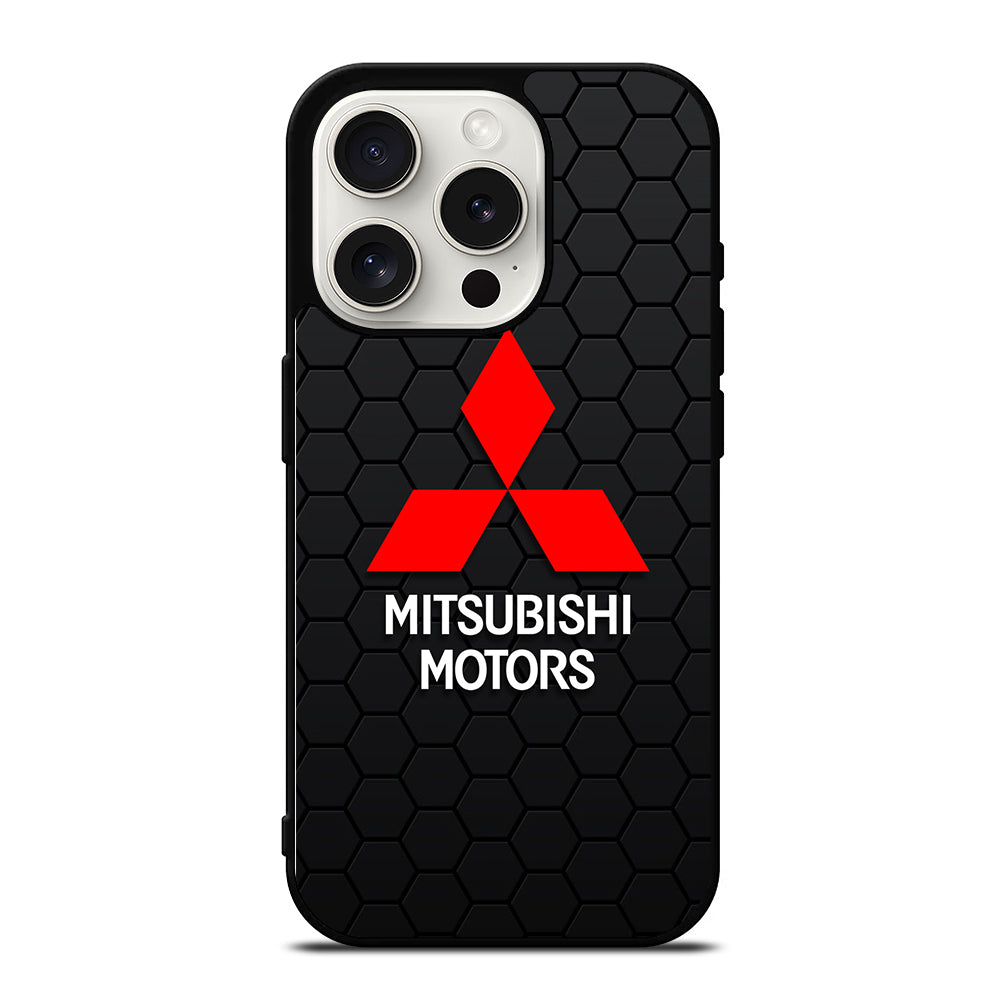 MITSUBISHI MOTORS HEXSAGON LOGO iPhone 15 Pro Case Cover