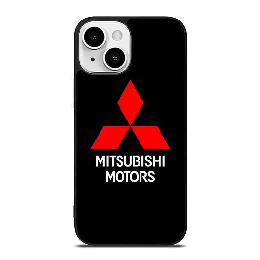 MITSUBISHI MOTORS LOGO BLACK iPhone 13 Mini Case Cover