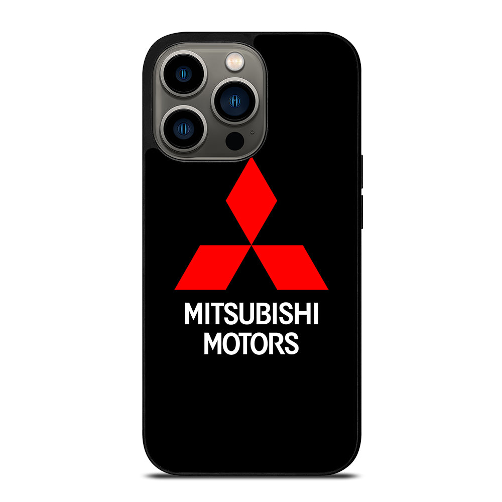 MITSUBISHI MOTORS LOGO BLACK iPhone 13 Pro Case Cover
