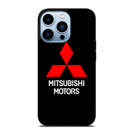 MITSUBISHI MOTORS LOGO BLACK iPhone 13 Pro Max Case Cover