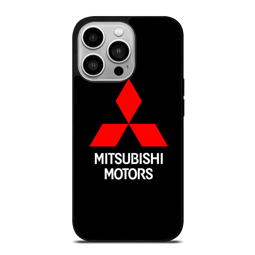 MITSUBISHI MOTORS LOGO BLACK iPhone 14 Pro Case Cover