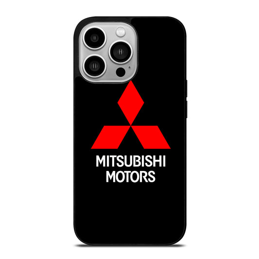 MITSUBISHI MOTORS LOGO BLACK iPhone 14 Pro Case Cover