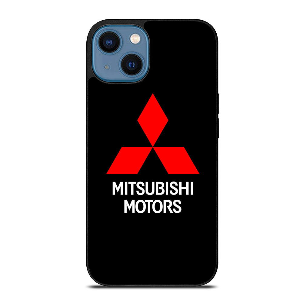 MITSUBISHI MOTORS LOGO BLACK iPhone 14 Case Cover