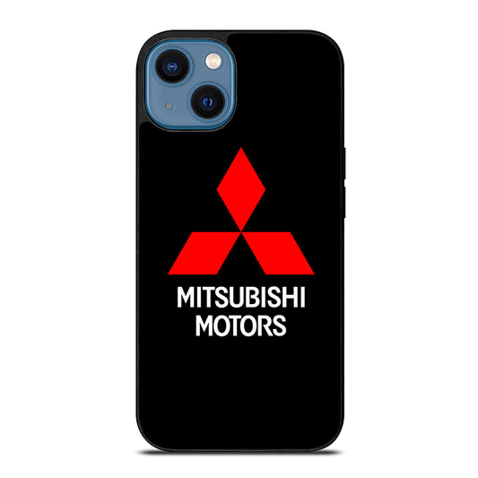 MITSUBISHI MOTORS LOGO BLACK iPhone 14 Case Cover