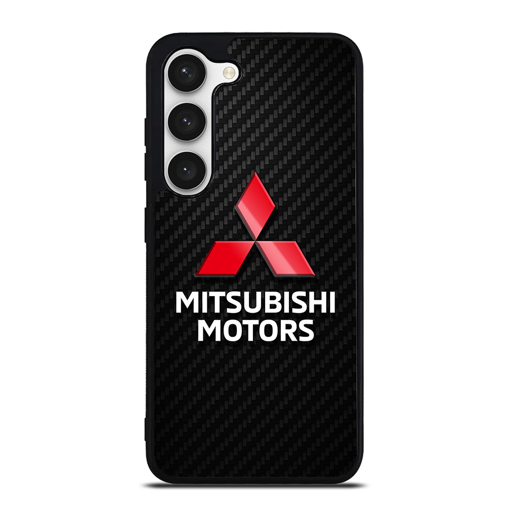 MITSUBISHI MOTORS LOGO CARBON Samsung Galaxy S23 Case Cover