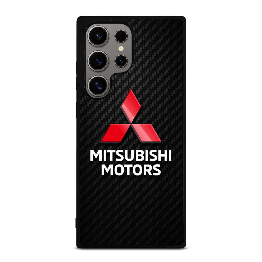 MITSUBISHI MOTORS LOGO CARBON Samsung Galaxy S24 Ultra Case Cover