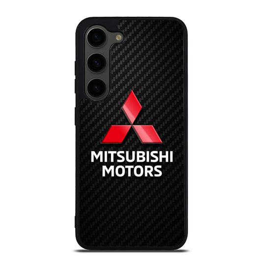 MITSUBISHI MOTORS LOGO CARBON Samsung Galaxy S23 Plus Case Cover