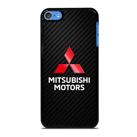 MITSUBISHI MOTORS LOGO CARBON iPod Touch 7 Case Cover