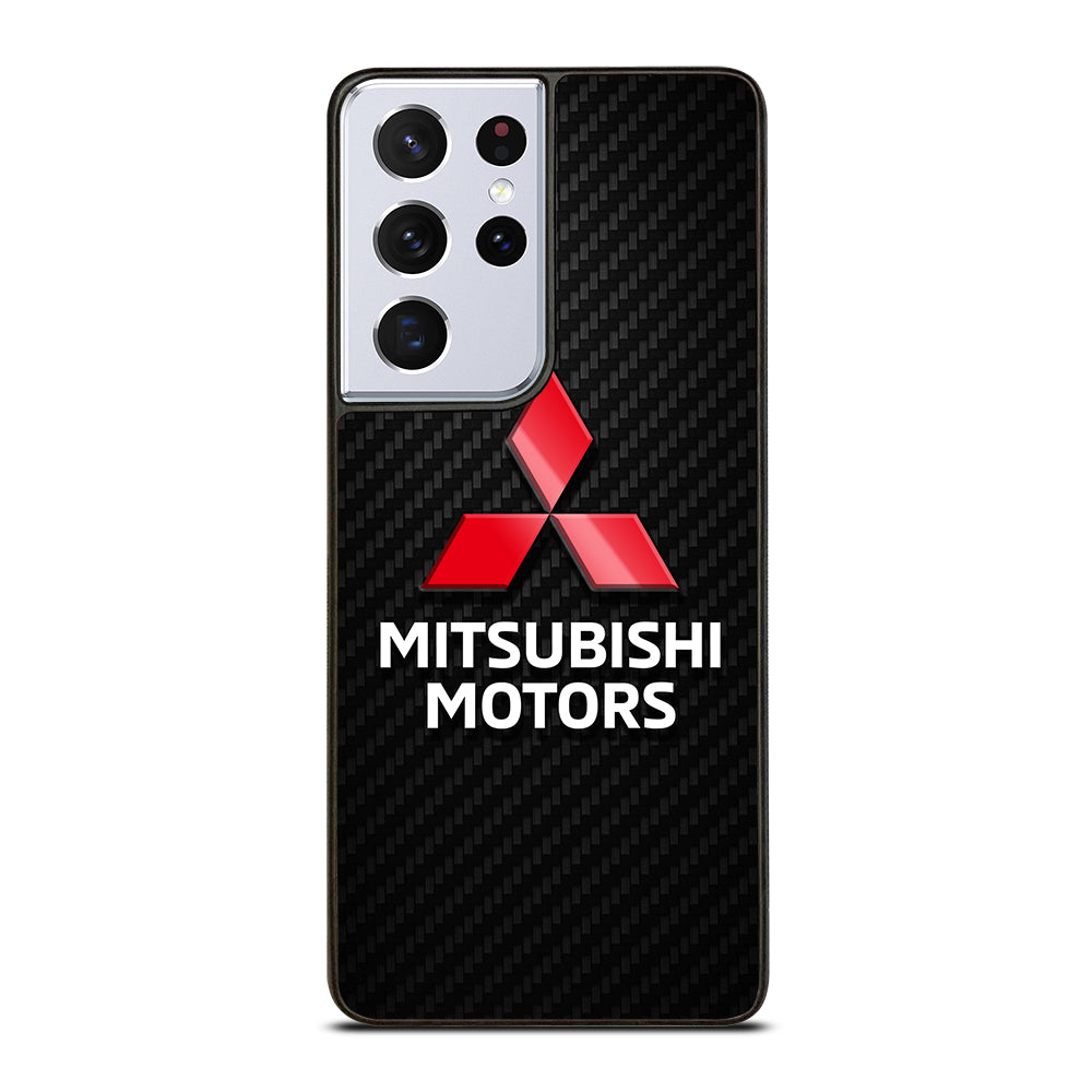 MITSUBISHI MOTORS LOGO CARBON Samsung Galaxy S21 Ultra Case Cover