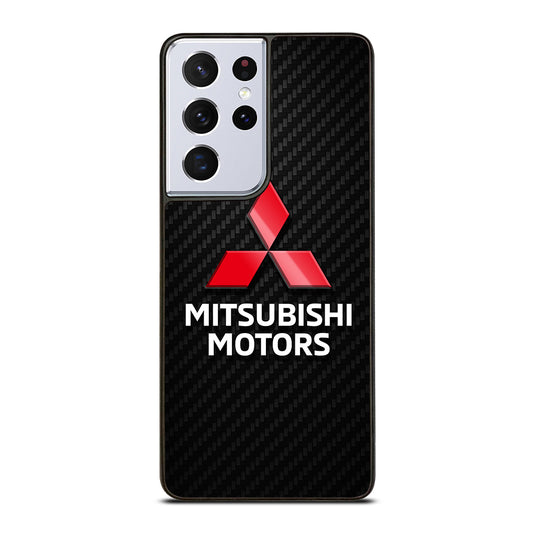 MITSUBISHI MOTORS LOGO CARBON Samsung Galaxy S21 Ultra Case Cover