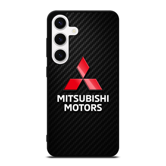 MITSUBISHI MOTORS LOGO CARBON Samsung Galaxy S24 Case Cover