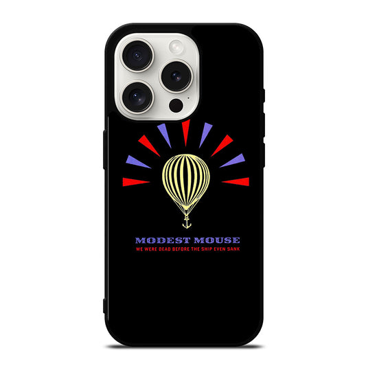MODEST MOUSE BLACK LOGO iPhone 15 Pro Case Cover