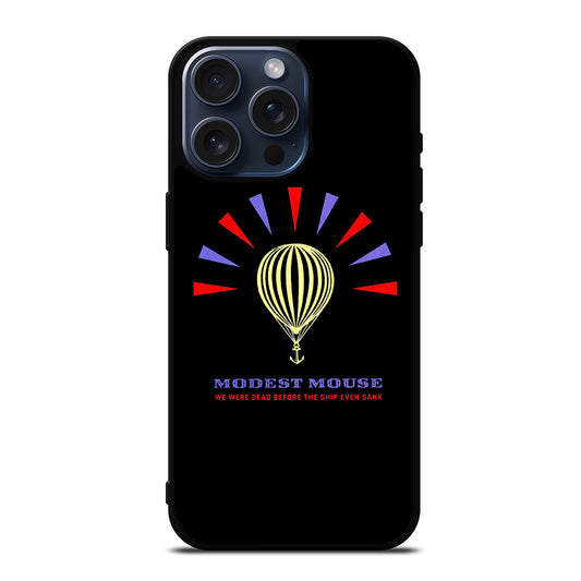 MODEST MOUSE BLACK LOGO iPhone 15 Pro Max Case Cover