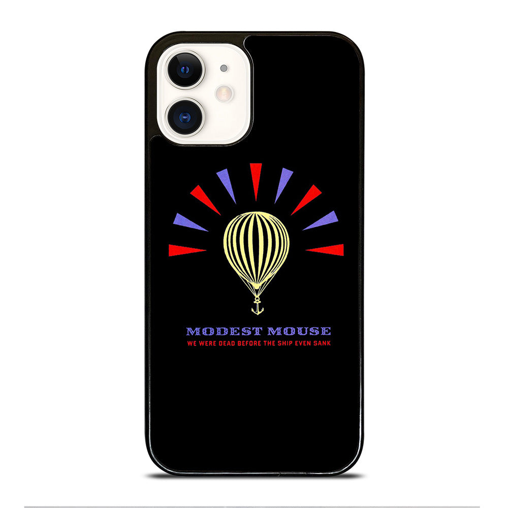 MODEST MOUSE BLACK LOGO iPhone 12 Case Cover