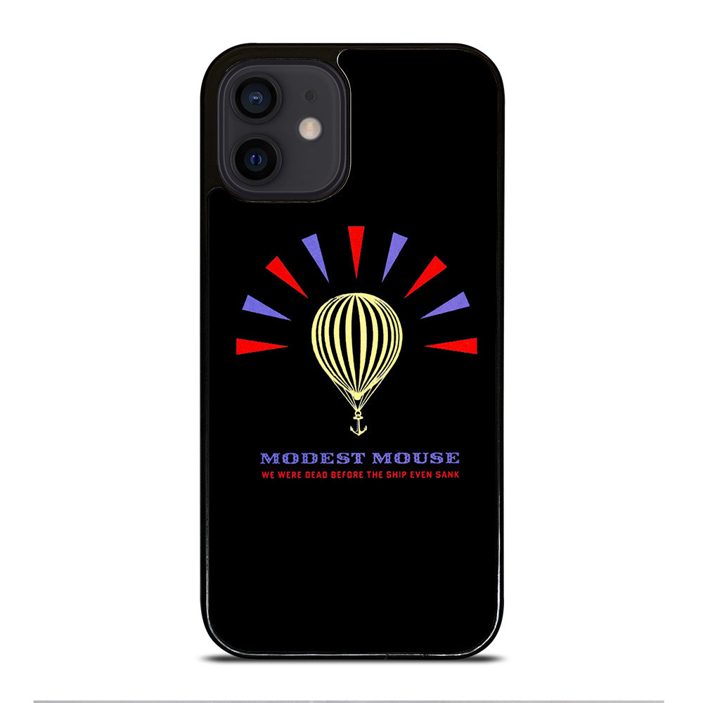 MODEST MOUSE BLACK LOGO iPhone 12 Mini Case Cover