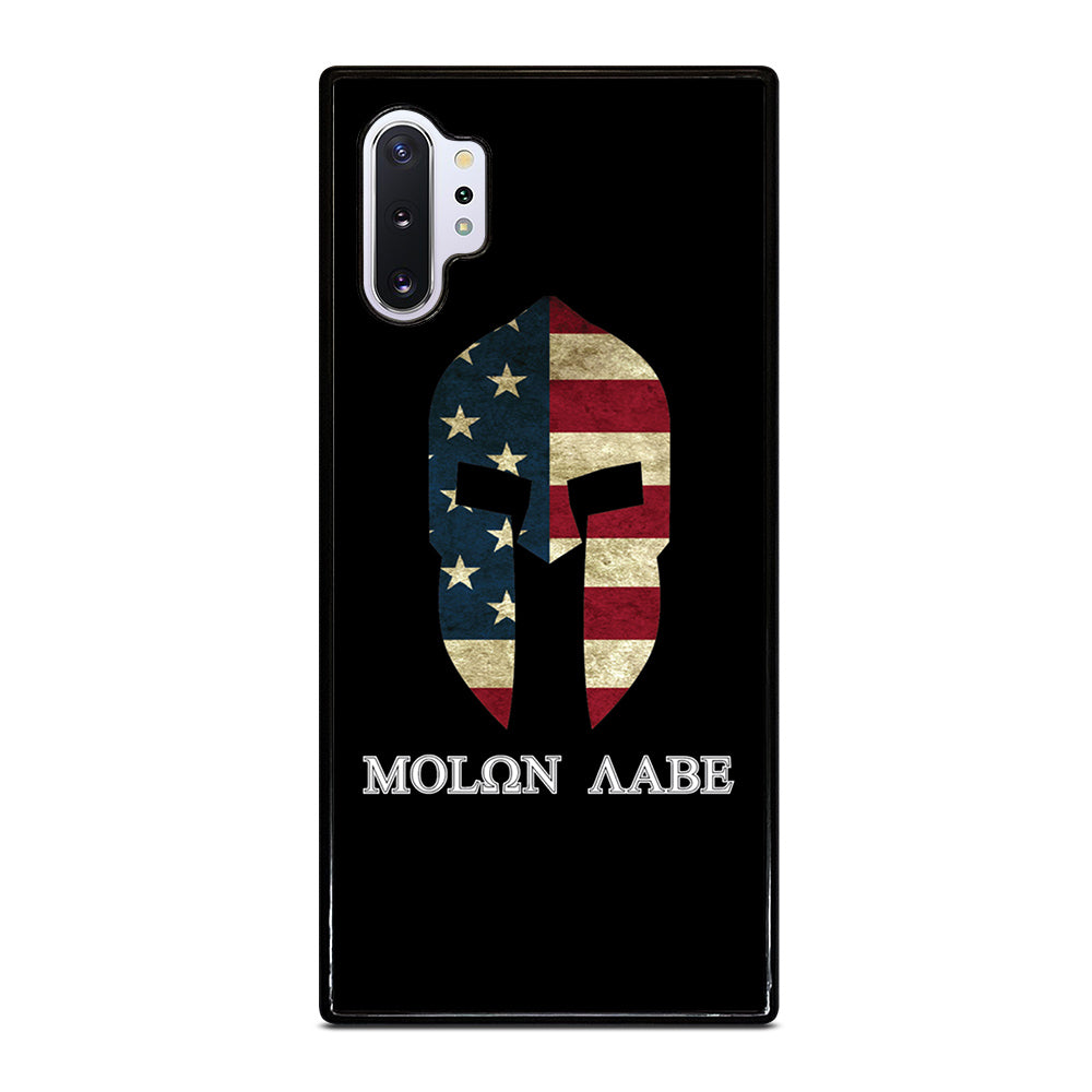 MOLON LABE AMERICAN FLAG BLACK Samsung Galaxy Note 10 Plus Case Cover