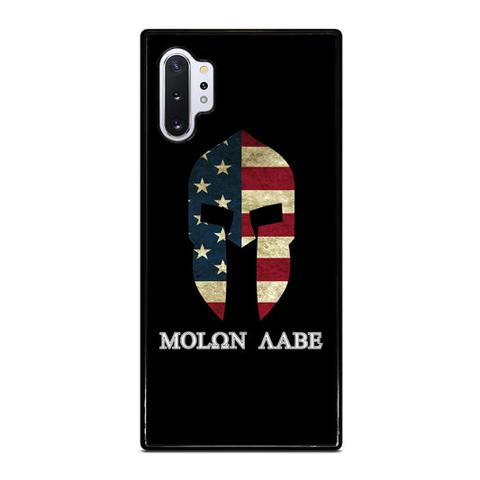 MOLON LABE AMERICAN FLAG BLACK Samsung Galaxy Note 10 Plus Case Cover