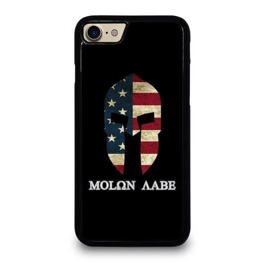 MOLON LABE AMERICAN FLAG BLACK iPhone 7 / 8 Case Cover