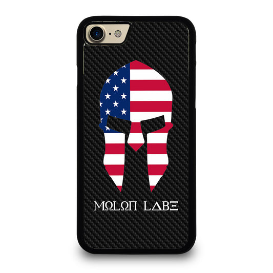 MOLON LABE AMERICAN FLAG CARBON LOGO iPhone 7 / 8 Case Cover