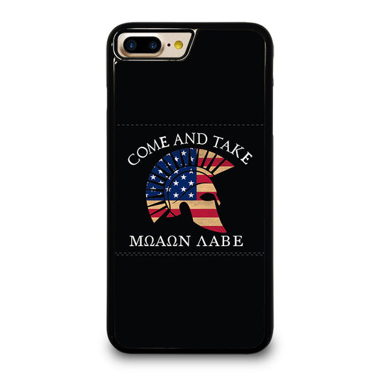 MOLON LABE AMERICAN FLAG HELMET iPhone 7 / 8 Plus Case Cover