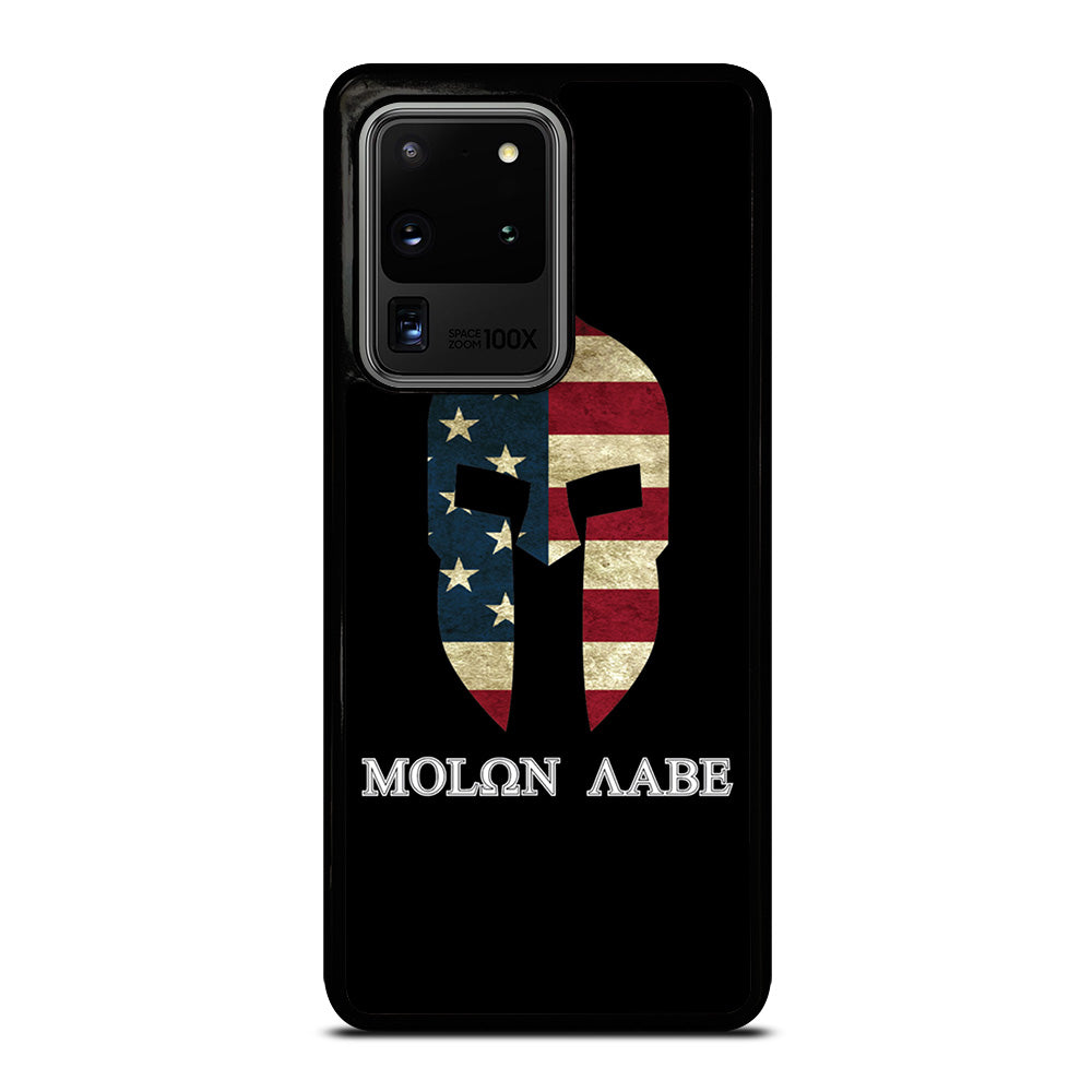 MOLON LABE AMERICAN FLAG BLACK Samsung Galaxy S20 Ultra Case Cover