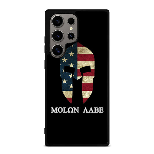 MOLON LABE AMERICAN FLAG BLACK Samsung Galaxy S24 Ultra Case Cover