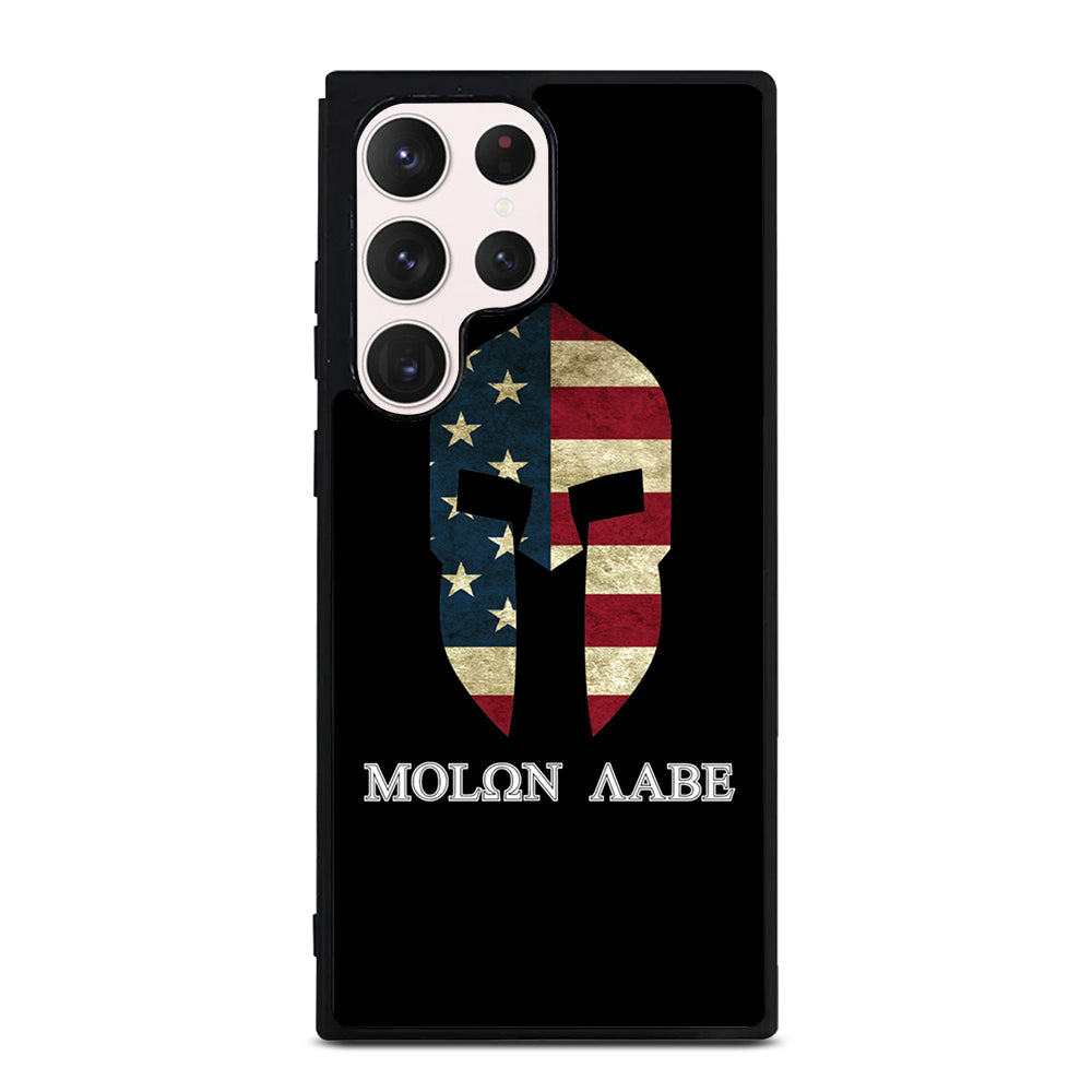 MOLON LABE AMERICAN FLAG BLACK Samsung Galaxy S23 Ultra Case Cover