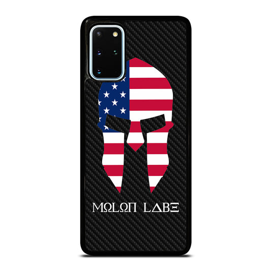 MOLON LABE AMERICAN FLAG CARBON LOGO Samsung Galaxy S20 Plus Case Cover