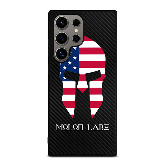 MOLON LABE AMERICAN FLAG CARBON LOGO Samsung Galaxy S24 Ultra Case Cover