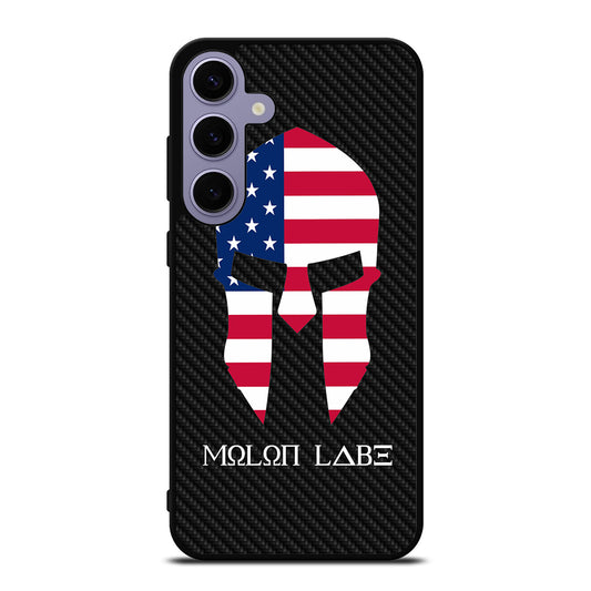 MOLON LABE AMERICAN FLAG CARBON LOGO Samsung Galaxy S24 Plus Case Cover