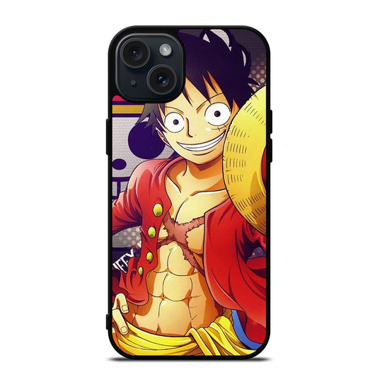 MONKEY D LUFFY ONE PIECE ANIME iPhone 15 Plus Case Cover