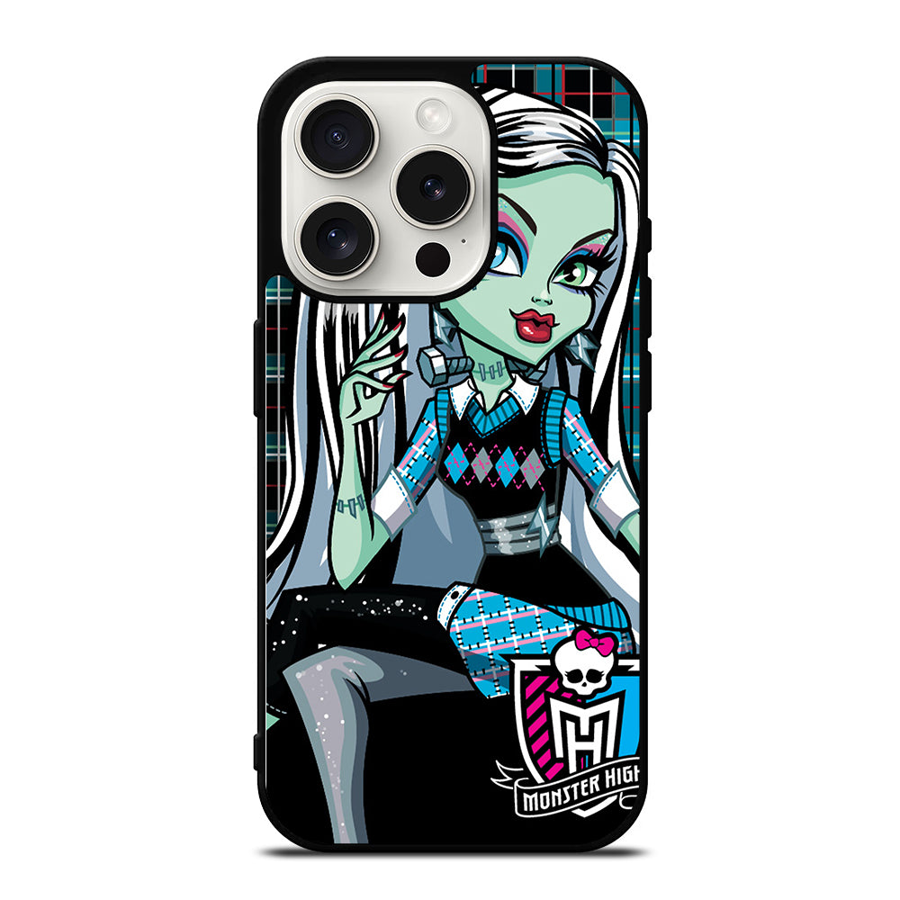MONSTER HIGH DOLL FRANKIE STEIN CARTOON iPhone 15 Pro Case Cover
