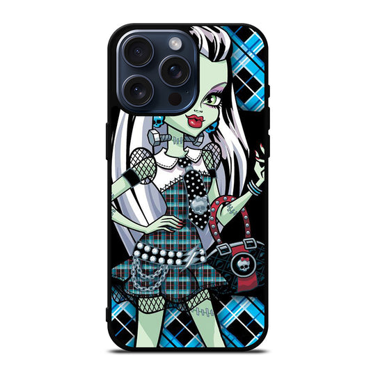 MONSTER HIGH DOLL FRANKIE STEIN CARTOON 2 iPhone 15 Pro Max Case Cover