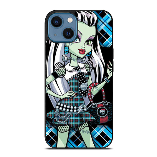 MONSTER HIGH DOLL FRANKIE STEIN CARTOON 2 iPhone 14 Case Cover
