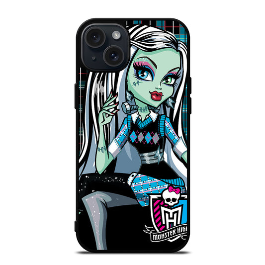 MONSTER HIGH DOLL FRANKIE STEIN CARTOON iPhone 15 Plus Case Cover