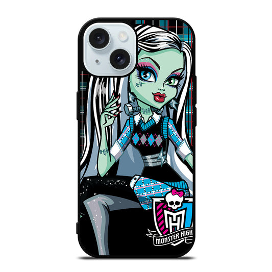 MONSTER HIGH DOLL FRANKIE STEIN CARTOON iPhone 15 Case Cover