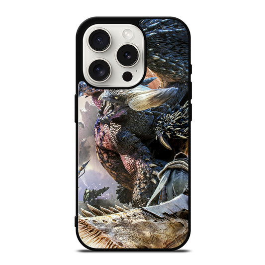 MONSTER HUNTER WORLD MHW iPhone 15 Pro Case Cover