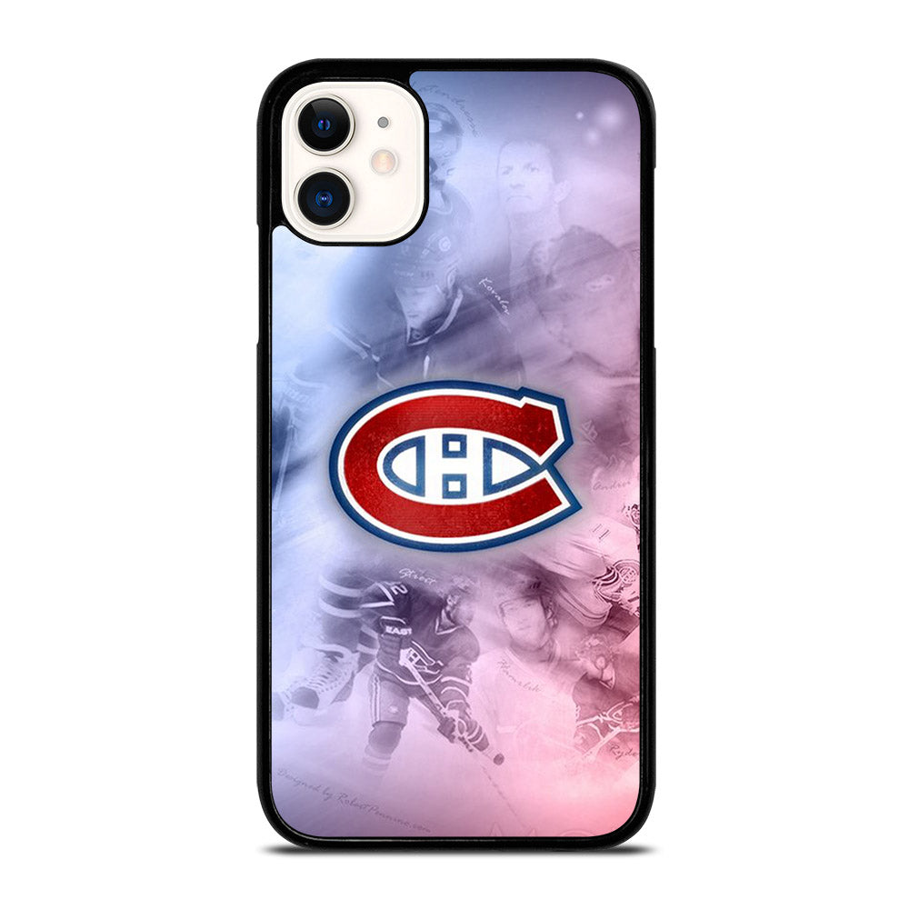 MONTREAL CANADIENS LOGO NHL 3 iPhone 11 Case Cover
