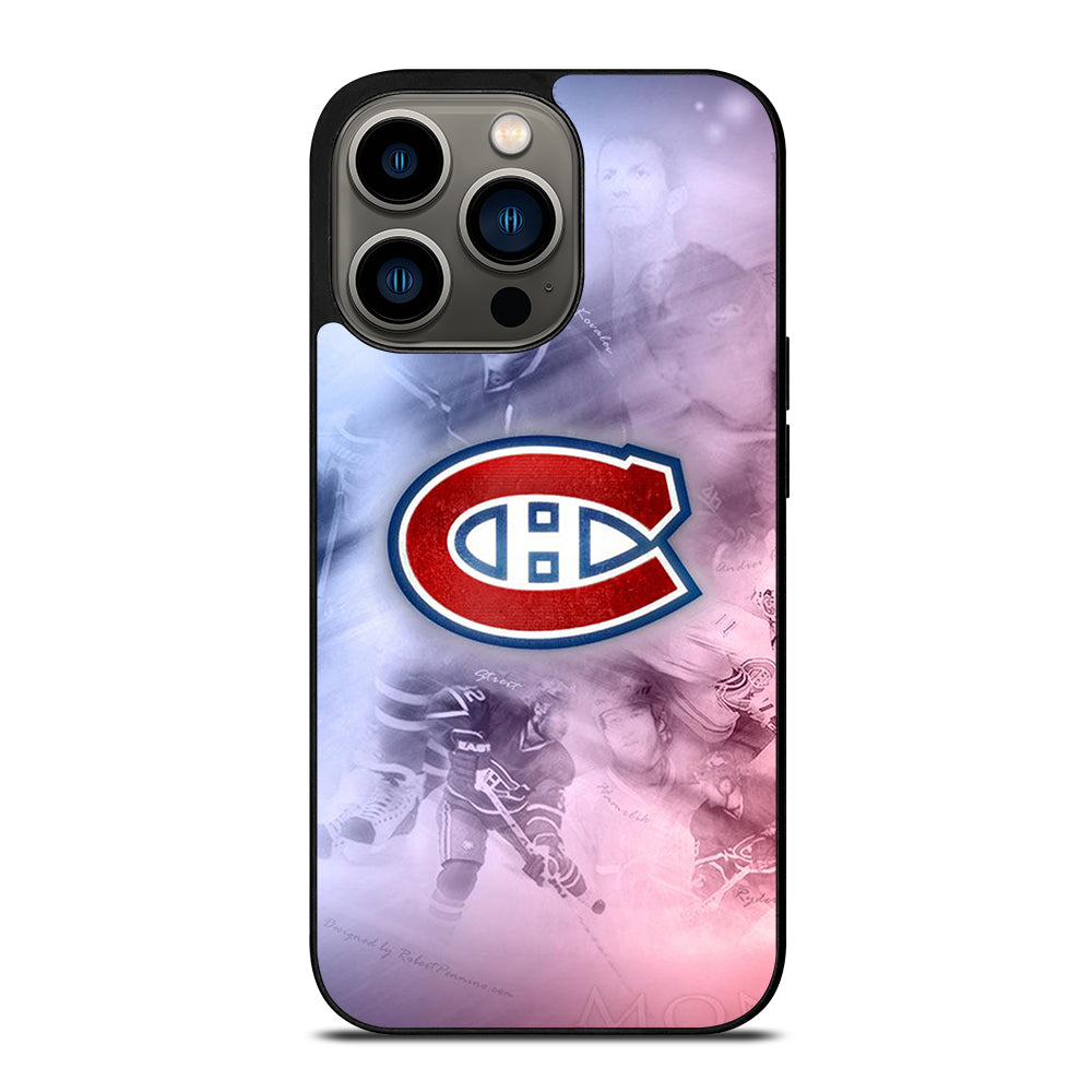 MONTREAL CANADIENS LOGO HOCKEY 1 iPhone 13 Pro Case Cover