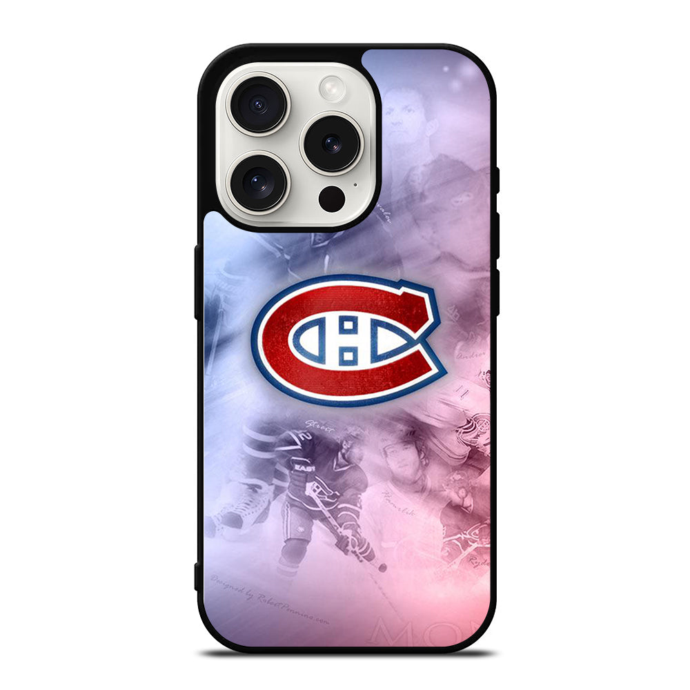 MONTREAL CANADIENS LOGO HOCKEY 1 iPhone 15 Pro Case Cover