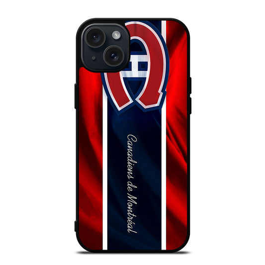 MONTREAL CANADIENS LOGO HOCKEY 3 iPhone 15 Plus Case Cover